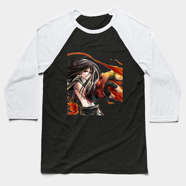 Hao Shaman king Baseball T-Shirt by Beatlo